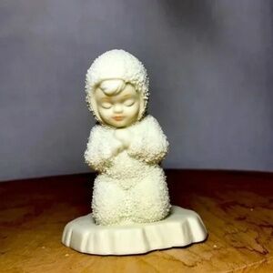 Winter Tales of the Snowbabies “Now I Lay Me Down To Sleep” Figurine '93 Retired